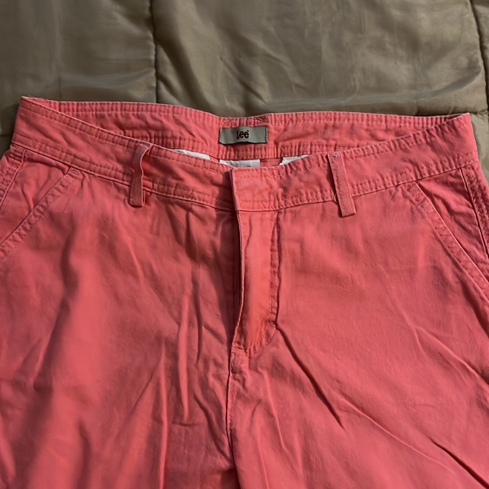 Pink capris